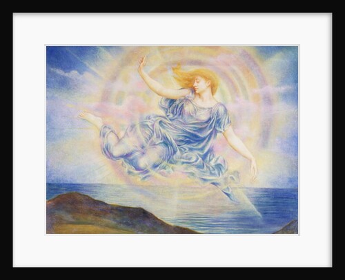 Evening Star over the Sea by Evelyn De Morgan