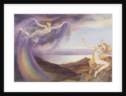 Sunbeam and Summer Shower by Evelyn De Morgan