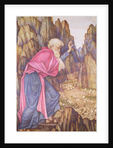 The Vision of Ezekiel by John Roddam Spencer Stanhope