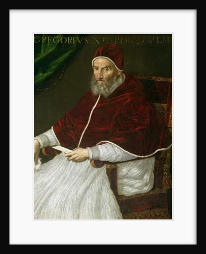 Portrait of Pope Gregory XIII by Lavinia Fontana