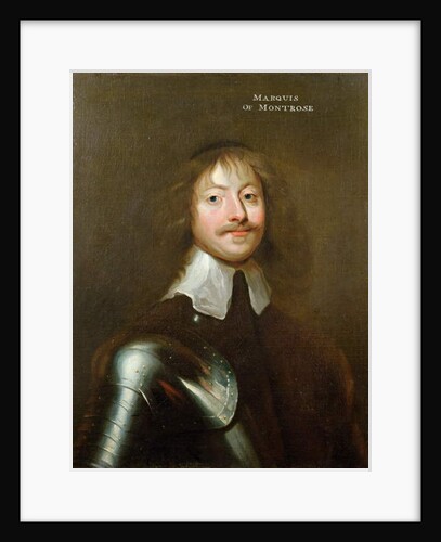 Portrait of James Graham 1st Marquis of Montrose, c.1640 by English School