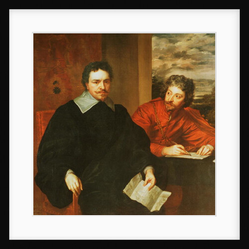 Thomas Wentworth, Earl of Strafford and his Secretary, Sir Philip Mainwaring 1640 by Anthony van (after) Dyck