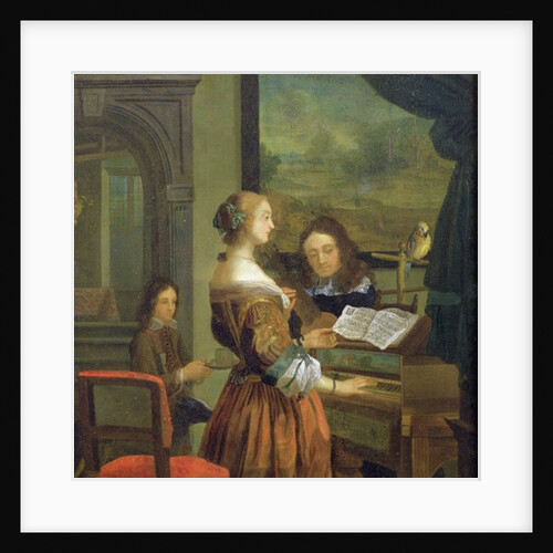 The Music Lesson by Willem van Mieris