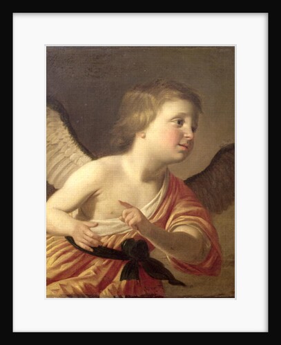 Portrait of the young Prince Maurice of Bohemia as Cupid by Gerrit van Honthorst