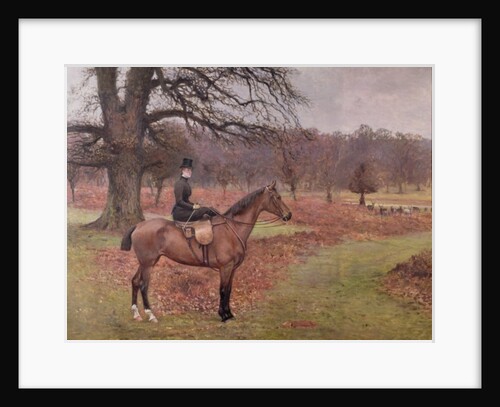 Lady Mabel Bridgeman on 'Claribel', 1885 by Charles Augustus Henry Lutyens