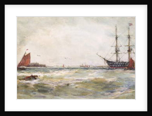 Squally Weather, Portsmouth by Thomas Bush Hardy