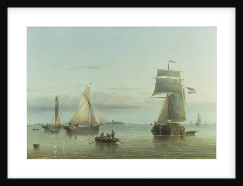 Calm on the Humber, 1864 by Henry Redmore