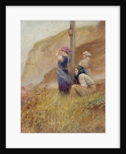 Waiting on the Cliffs by Robert Jobling