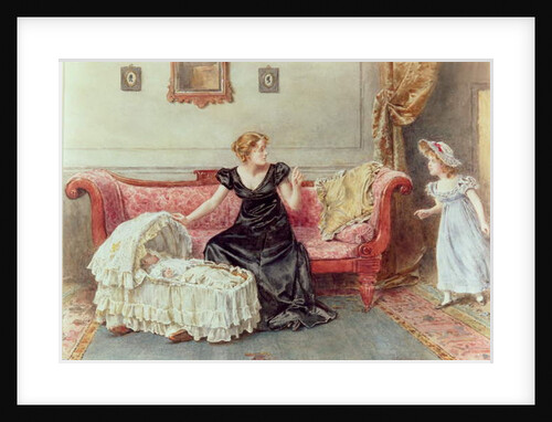 Hush! by George Goodwin Kilburne