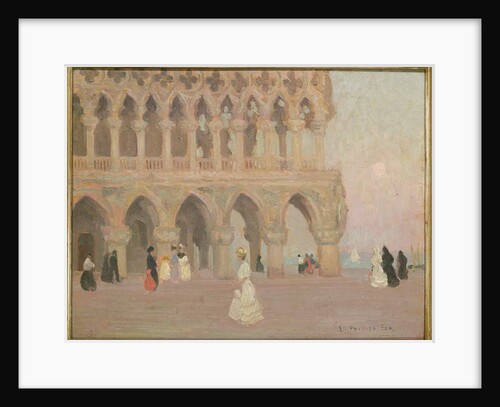 The Doge's Palace, Venice by Emmanuel Phillips Fox