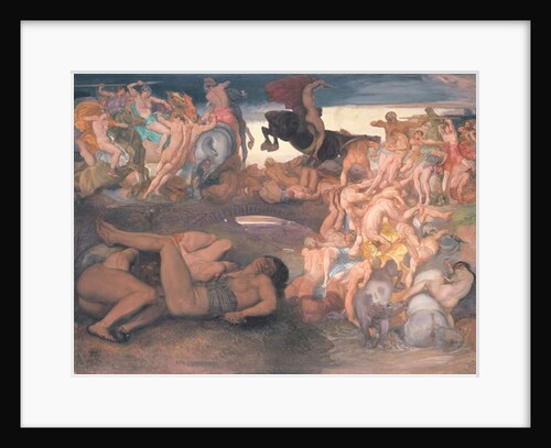 Amazons Fighting, c.1913 by Rudolf Jettmar