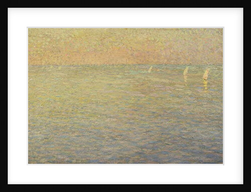 Boats on the Sea by Alfred William Finch