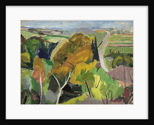 Autumn landscape, Lot et Garonne, c.1930 by Mildred Bendall
