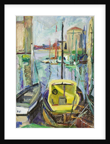 Le Vieux Port, La Rochelle, c.1930 by Mildred Bendall