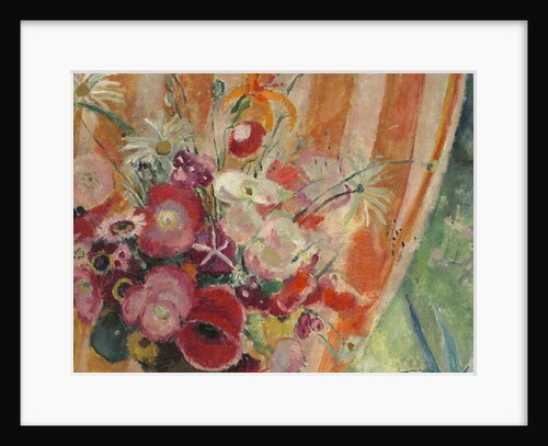 Orange striped curtain, c.1926 by Mildred Bendall