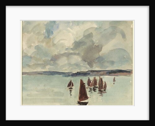 Pinasses, Bassin d'Arcachon, c.1928 by Mildred Bendall