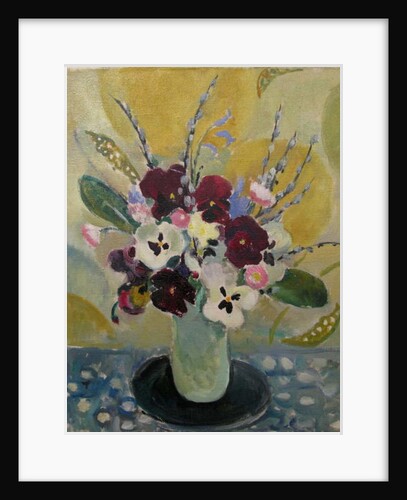 Still life with pansies, c.1930 by Mildred Bendall