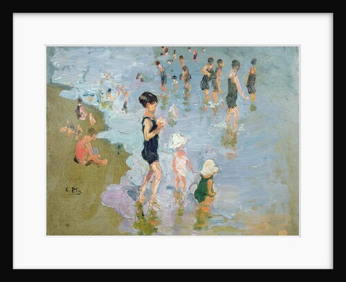 The Beach by Cecilio Pla Gallardo