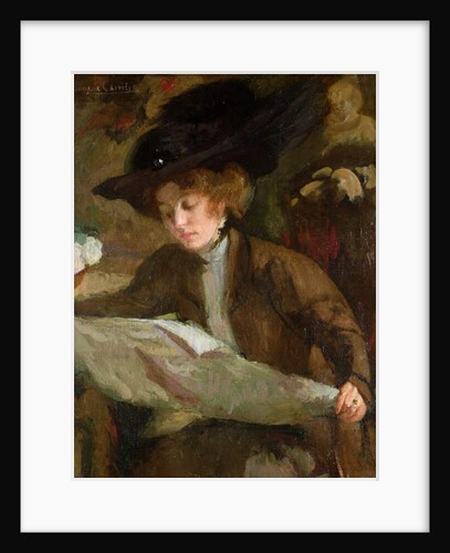 The Morning Read by Eugene Carriere