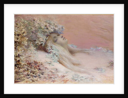Ophelia in the Thistles by Georges Clairin
