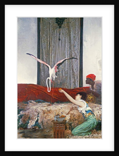 The Pet Flamingo by Georges Clairin