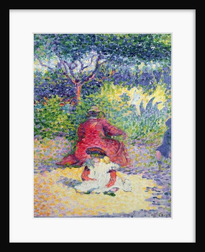 In the Garden by Henri-Edmond Cross