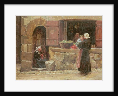 A Little Shop, Quimperle, Brittany by Terrick Williams