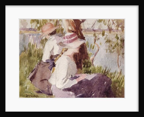 Study of Two Girls by Duncan McGregor Whyte