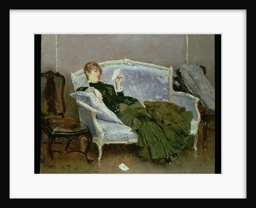 The Letter, 1880 by Paul Cesar Helleu