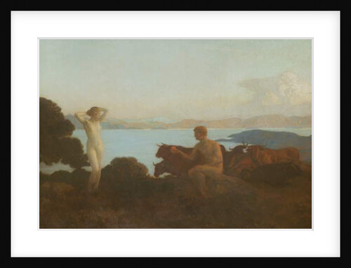 The Judgement of Paris by Marie Auguste Emile Rene Menard