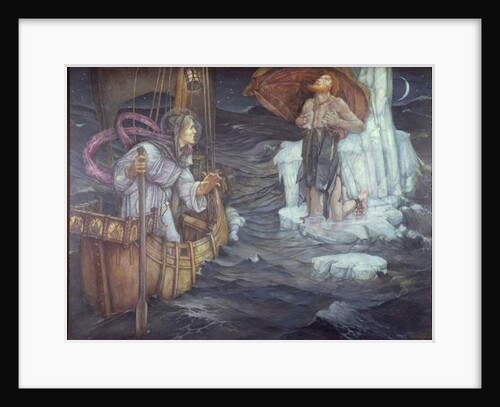 St. Brendan, 1908 by Edward Reginald Frampton
