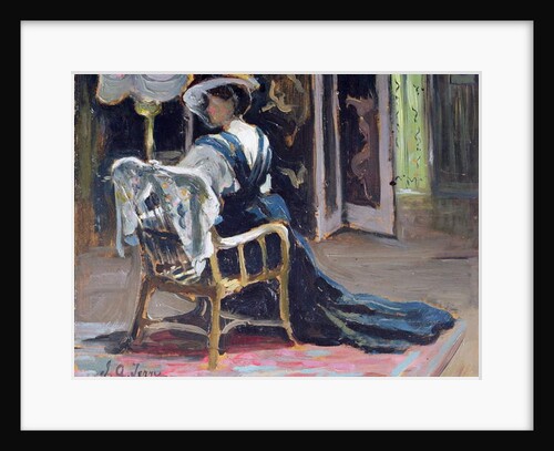 In the Studio by Joseph Alfred Terry