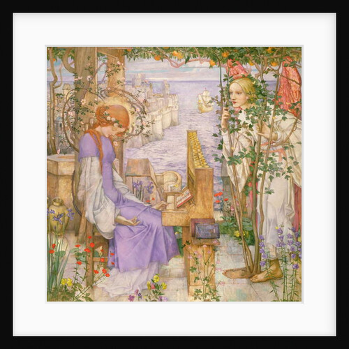 St. Cecily, c.1904 by Edward Reginald Frampton