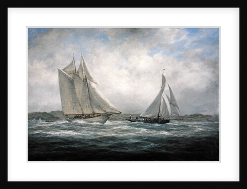 Two Classics: 'Aello Beta' and 'Marigold' off the Isle of Wight, 2005 by Richard Willis