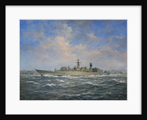 H.M.S. Chatham Type 22 Frigate, 1996 by Richard Willis