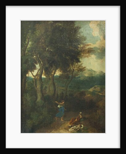 Hagar and Ishmael by Gaspard Poussin Dughet
