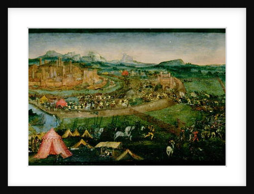 The Battle of Pavia by Joerg the Elder Breu