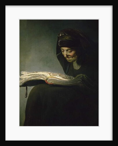 Portrait of Rembrandt's Mother by Rembrandt Harmensz. van Rijn