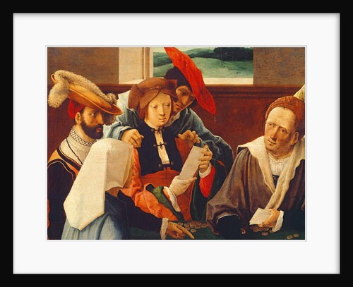 The Card Players by Lucas van Leyden