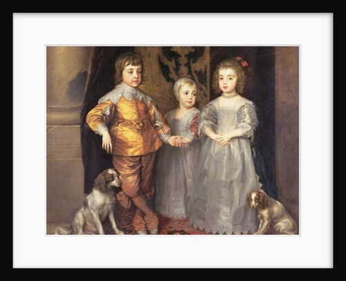 The Children of King Charles I of England and Queen Henrietta Maria, 1637 by Anthony van Dyck