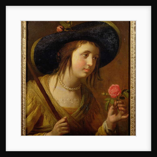 Princess Sophia of Bohemia, mother of George I as a shepherdess by Gerrit van Honthorst