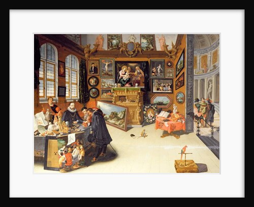 Interior of a Picture Gallery by Frans II Francken