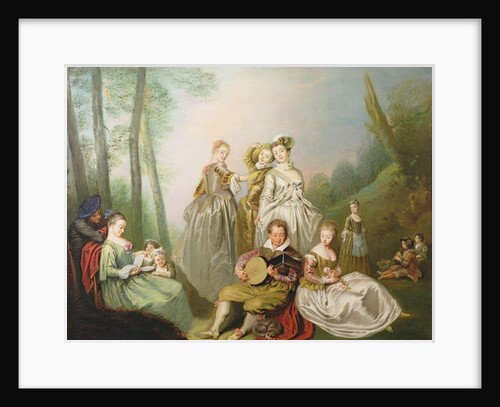 A Musical Family by Philippe Mercier