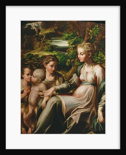 Virgin and Child, with Saints Catherine and John by Parmigianino (1503-40)