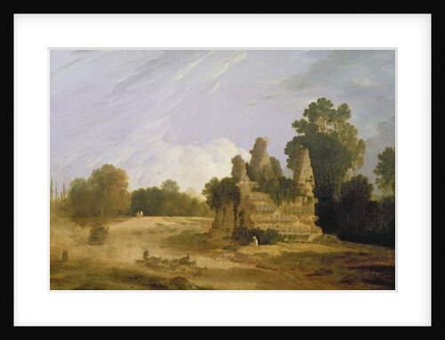 The Tomb of Horatii and Curatii by Francesco Zuccarelli