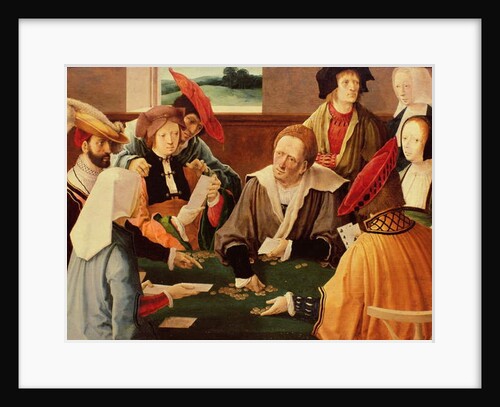 The Card Players by Lucas van Leyden