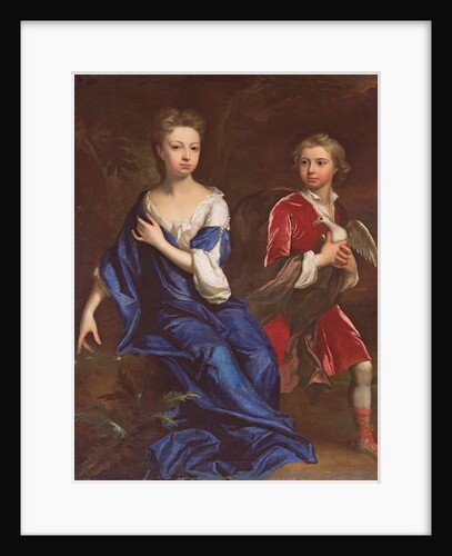 Lady Catherine and the Honourable Robert Herbert, c.1709-10 by Jonathan Richardson