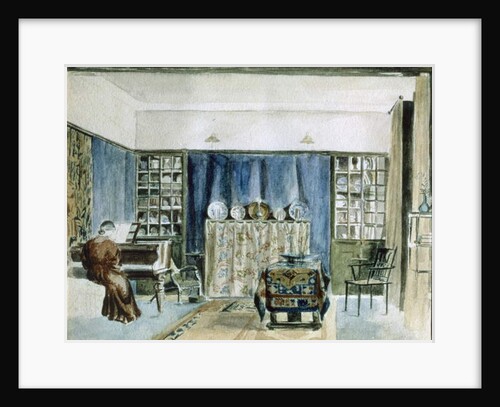 Interior of Kelmscott Manor by William Morris