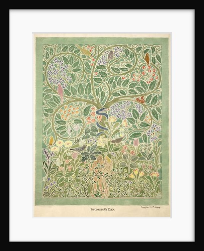Adam and Eve design by Charles Francis Annesley Voysey