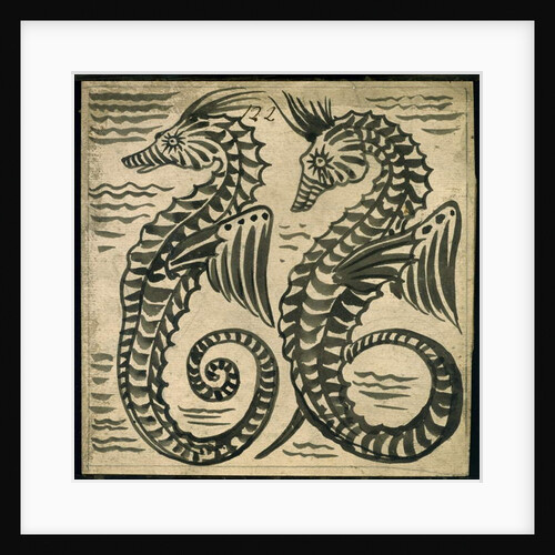 Sea-Horse by William De Morgan